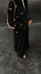 Pink bows - Black